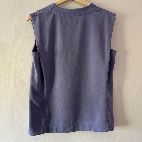 Athleta Seasoft Lavender Tank Top Dusk Purple Sleeveless Shirt Crew‎ Size Small - Picture 6 of 6